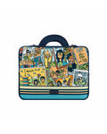 TEAL By Chumbak Around the world Laptop Sleeve - 13inch