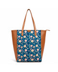 Teal by Chumbak Blue Bloom Shopper Tote