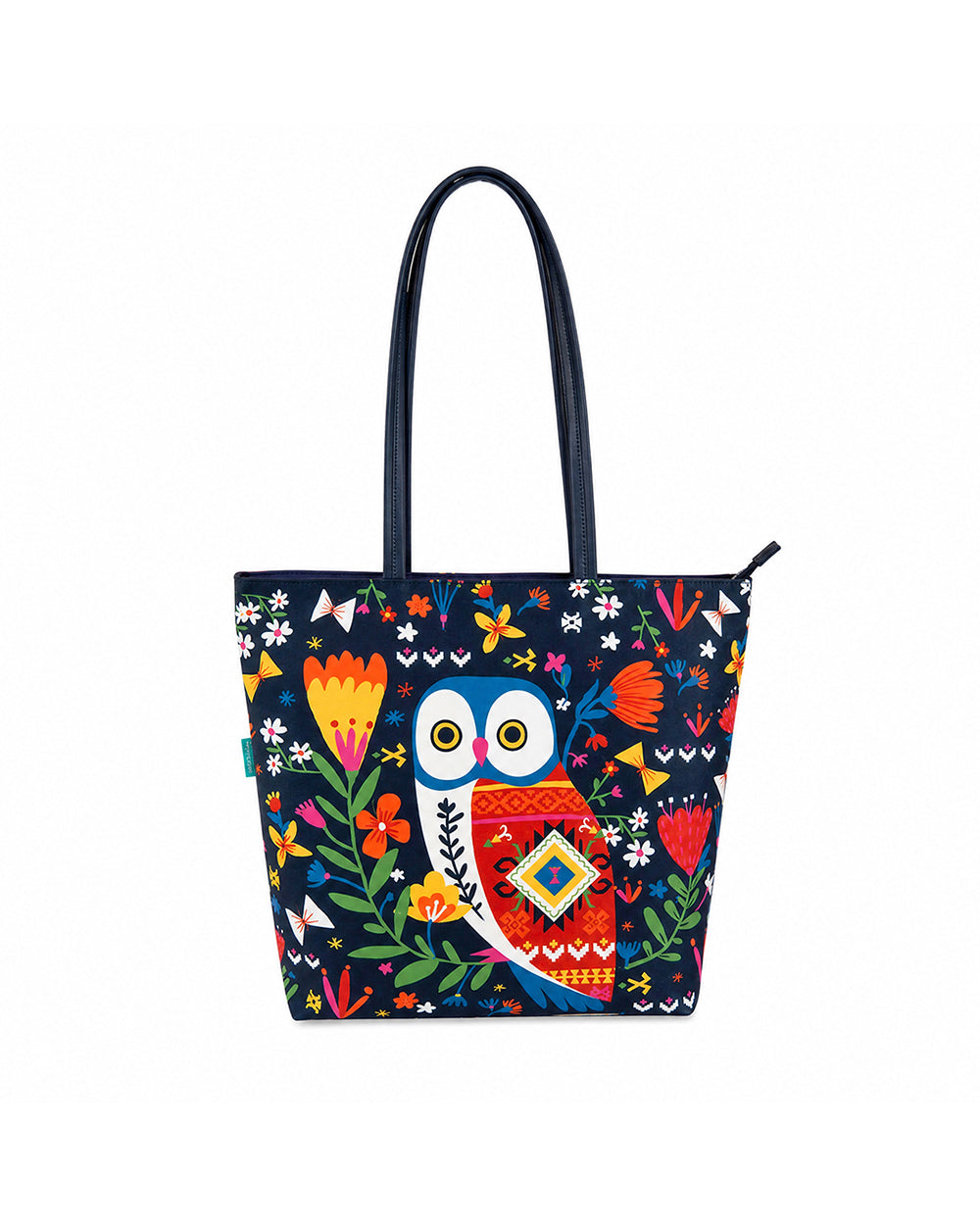 Killim Owl Tote Bag