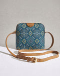 Teal by Chumbak Mexico Aztec Sling Bag