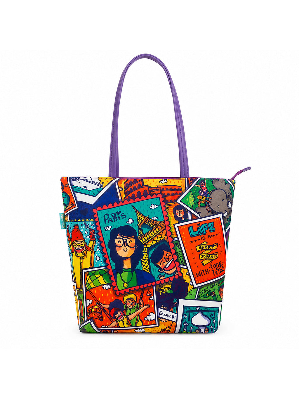 Live To Travel Tote Bag
