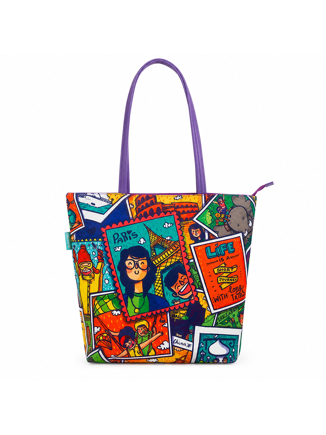 Live To Travel Tote Bag