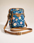 Teal by Chumbak Blue Bloom Wallet  Sling Bag