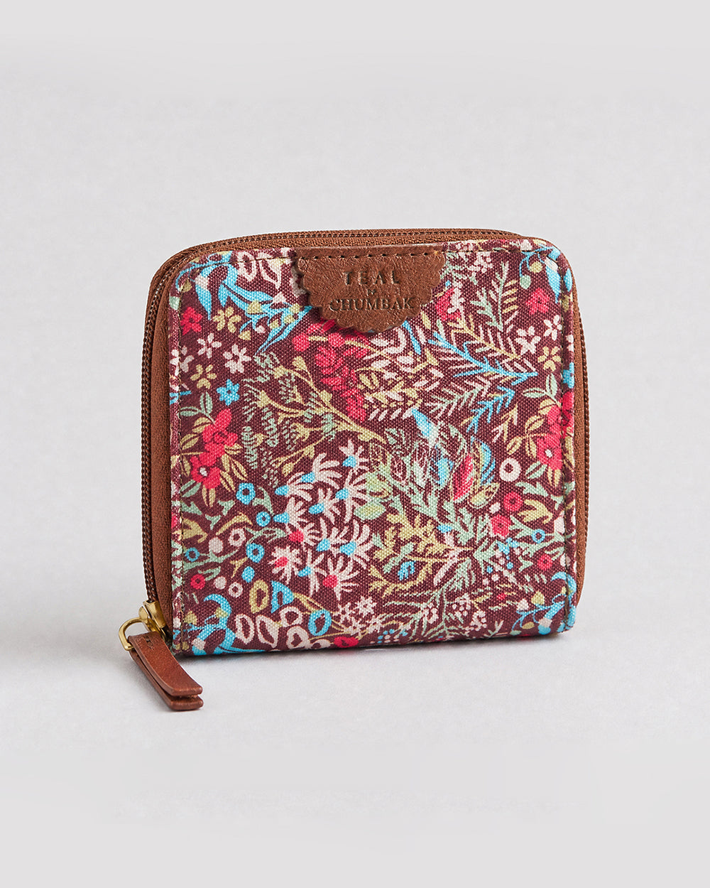 TealByChumbak Rainforest Mini Wallet
