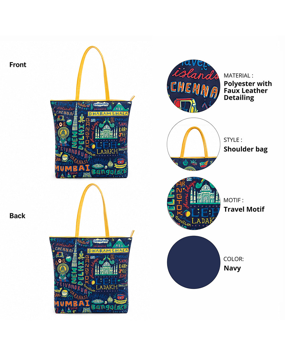 Travel Diaries Tote Bag