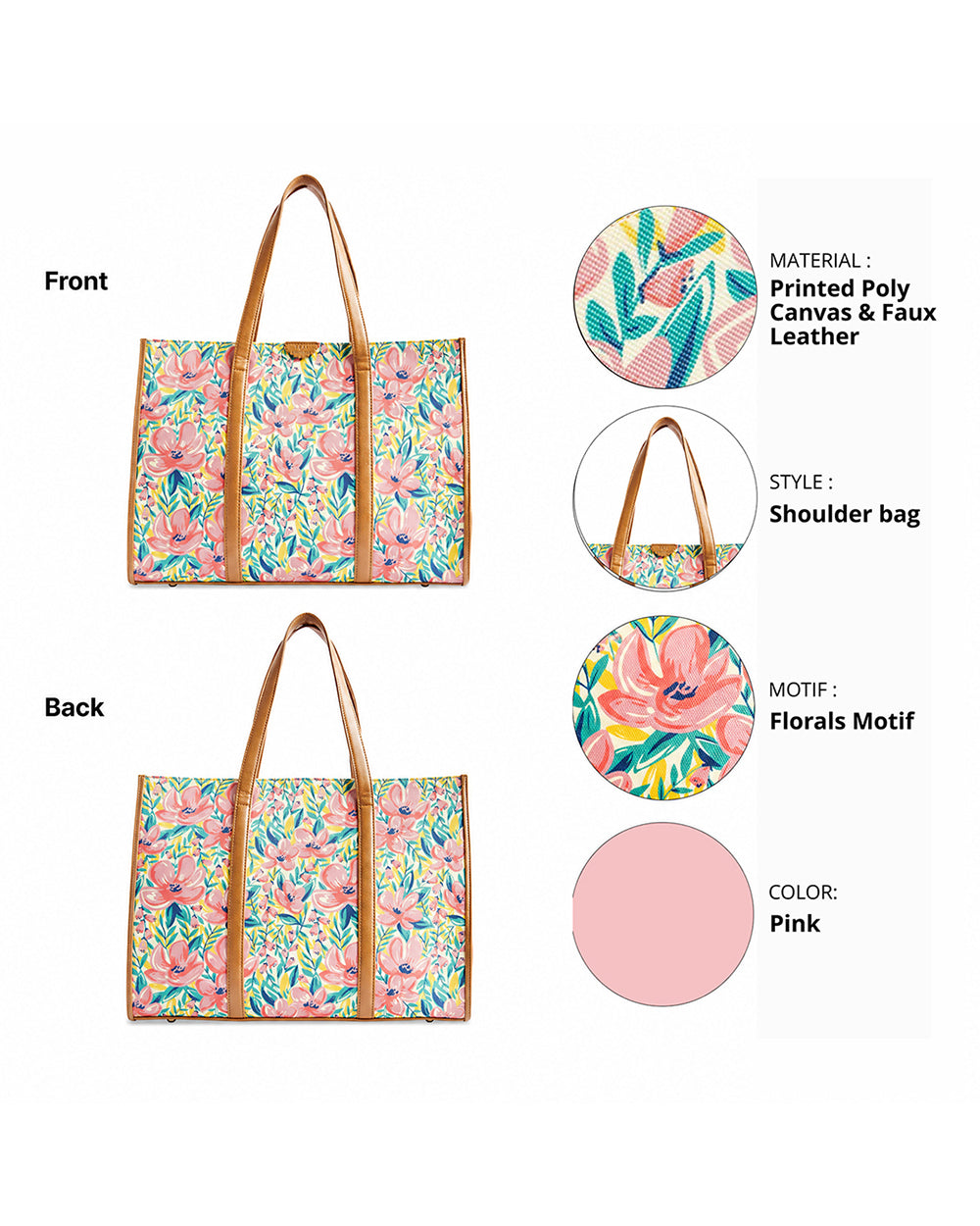 Teal by Chumbak Sunshine State Canvas Tote
