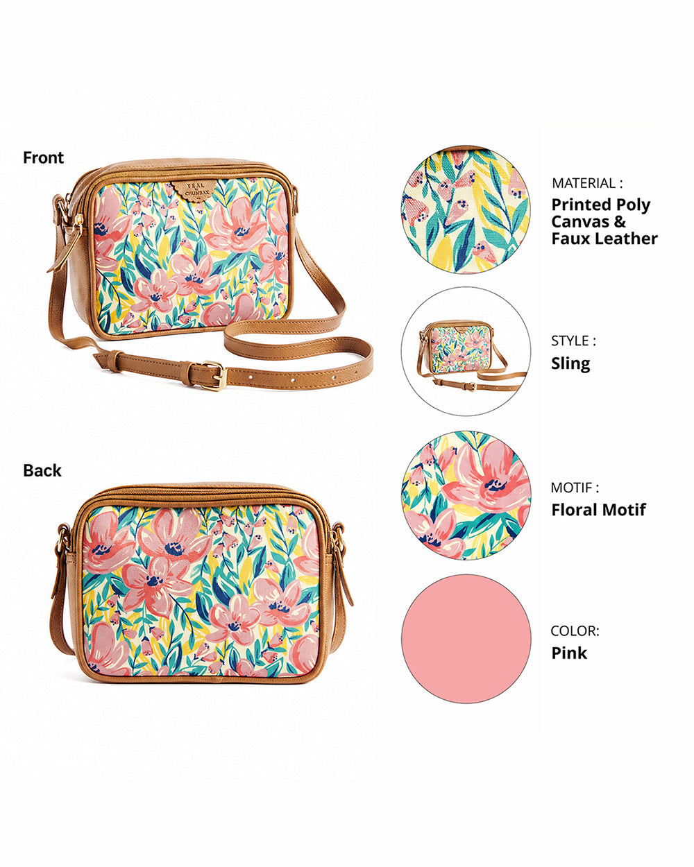 Teal by Chumbak Sunshine State Box Sling Bag