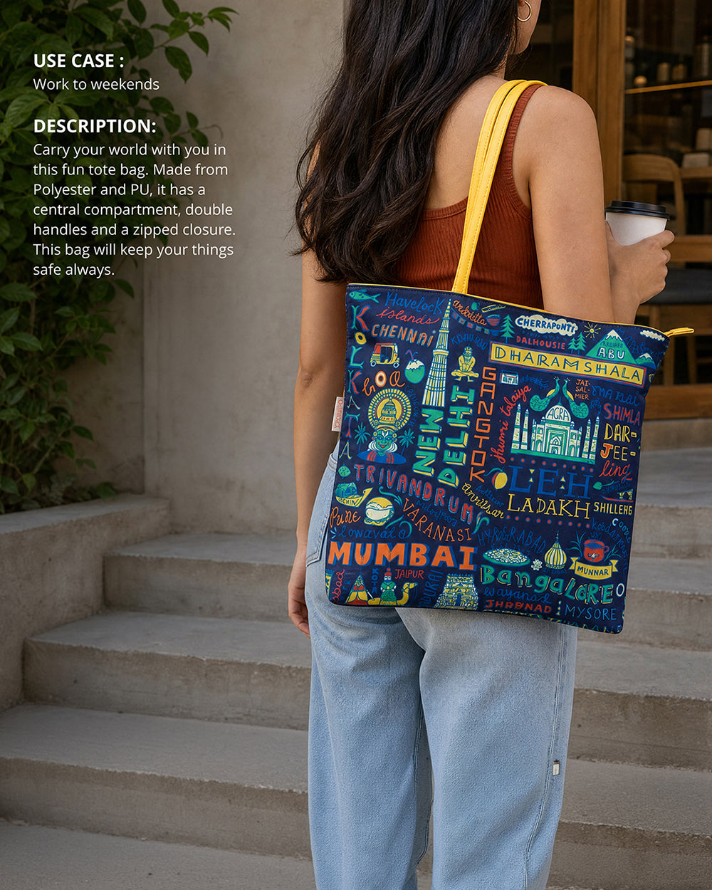Travel Diaries Tote Bag