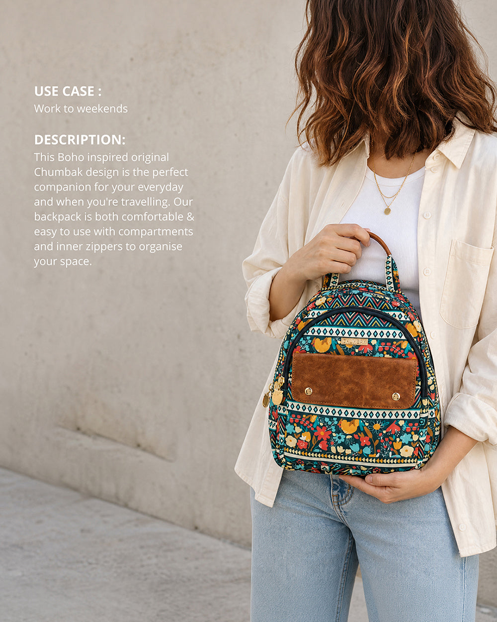Boho Spirit Mini Backpack