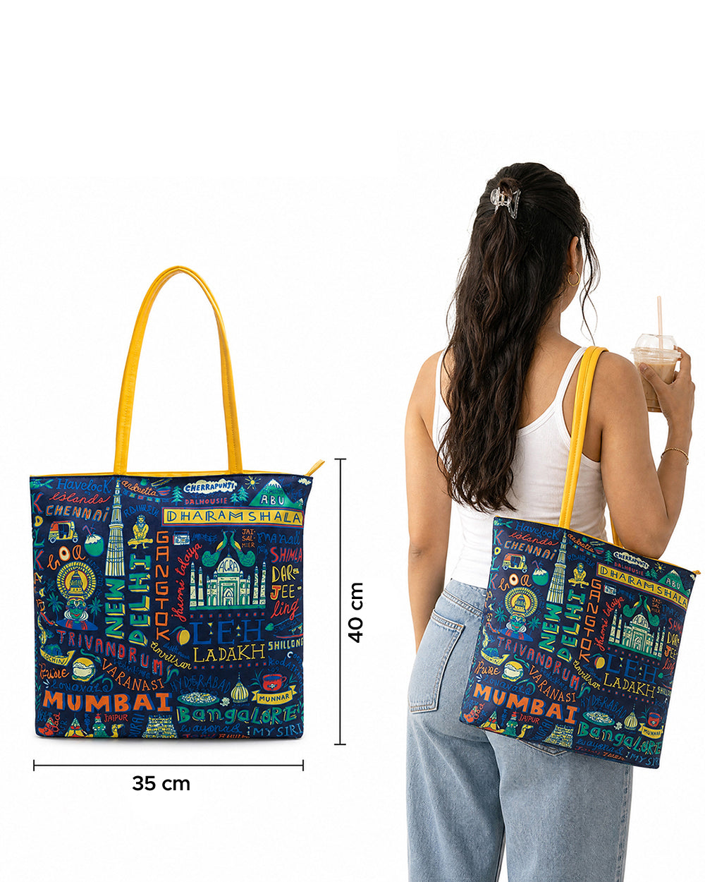 Travel Diaries Tote Bag