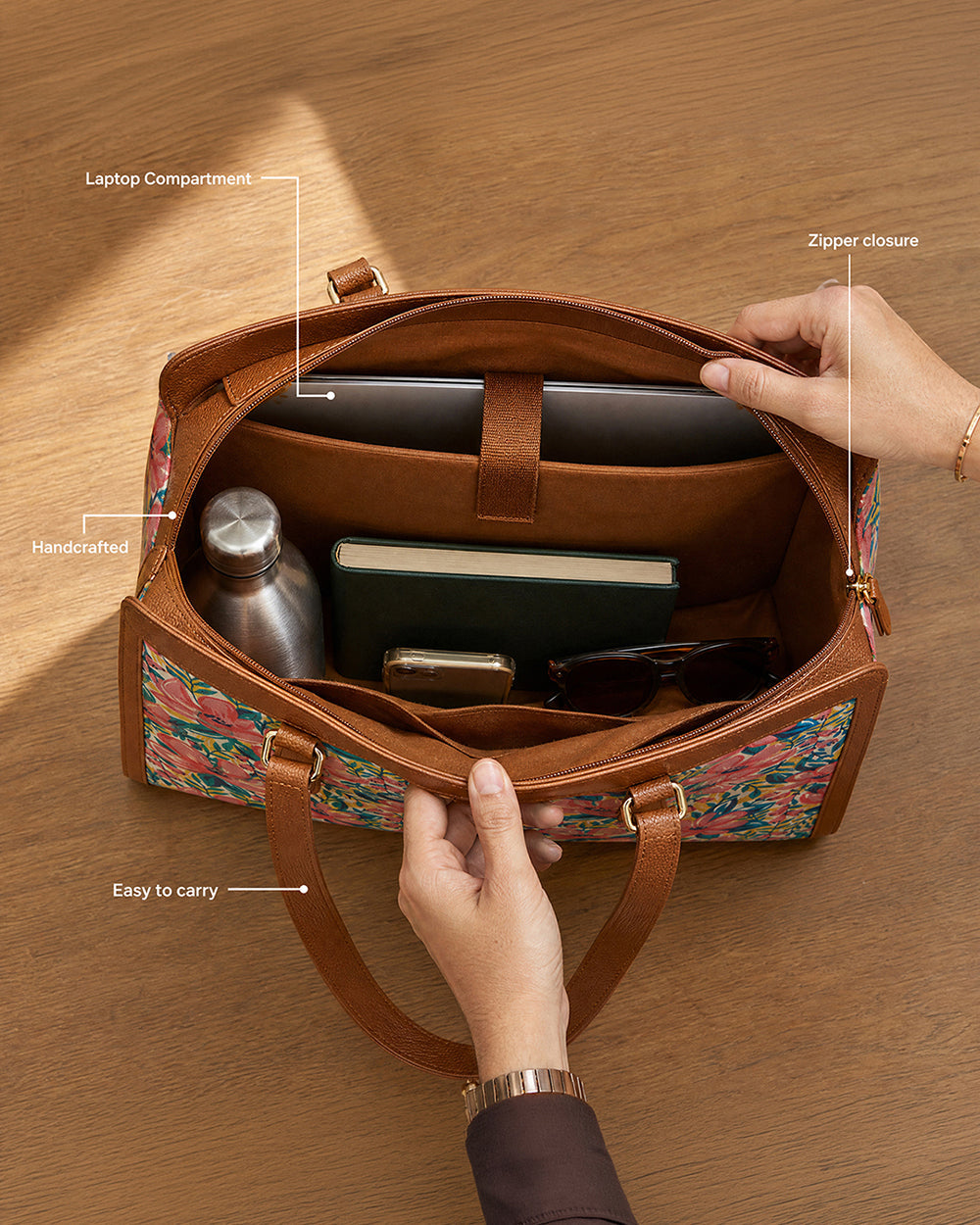 Teal by Chumbak Sunshine State Office Tote