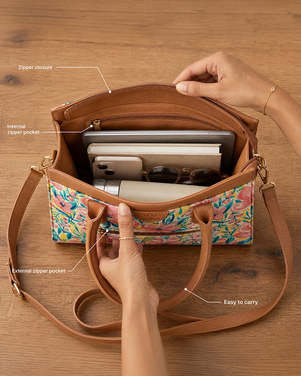 Teal by Chumbak Sunshine State Hand Bag