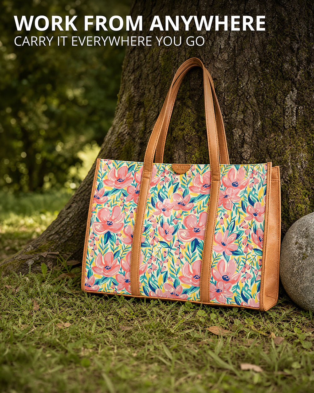 Teal by Chumbak Sunshine State Canvas Tote