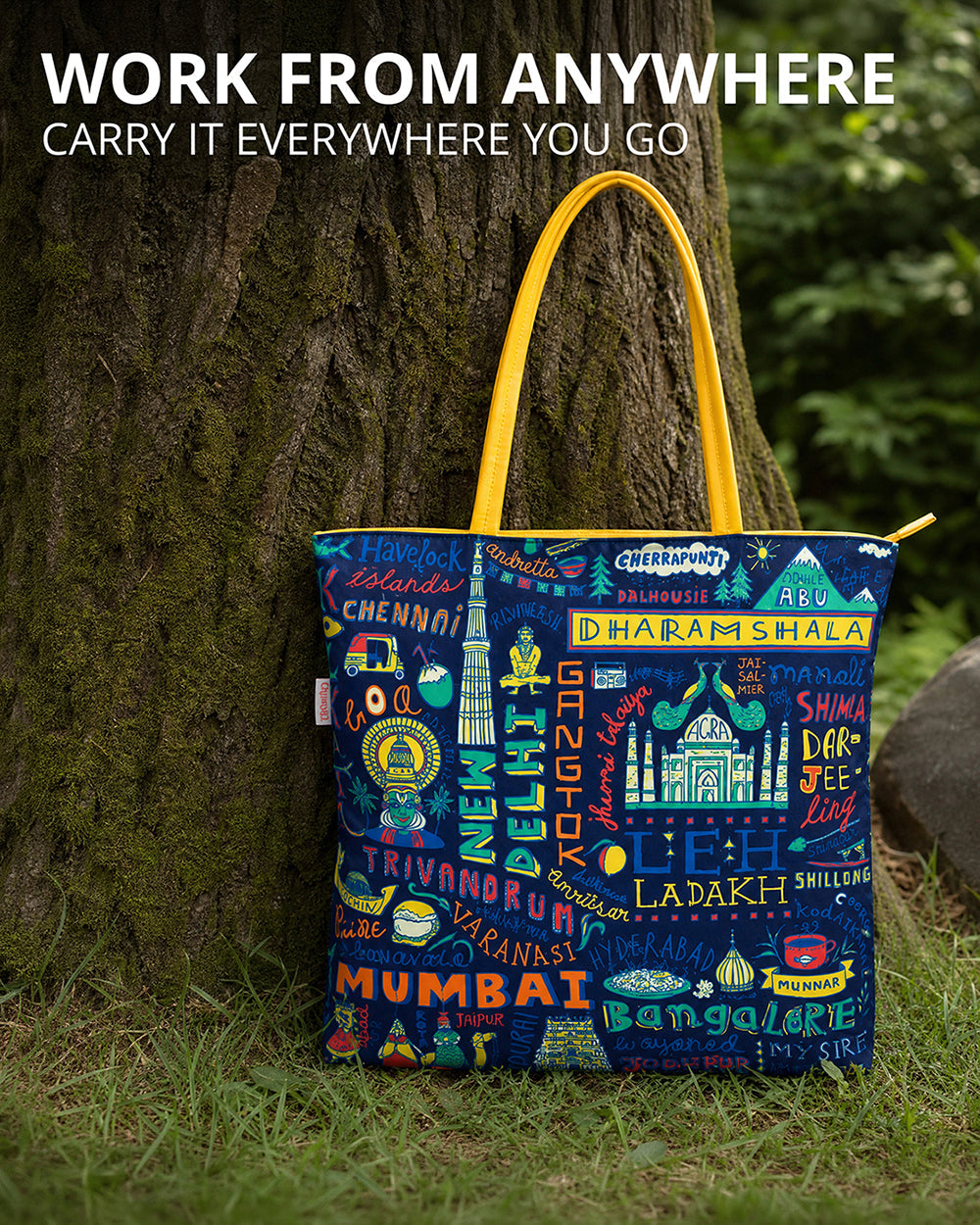 Travel Diaries Tote Bag