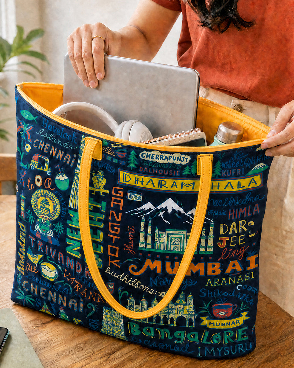 Travel Diaries Tote Bag