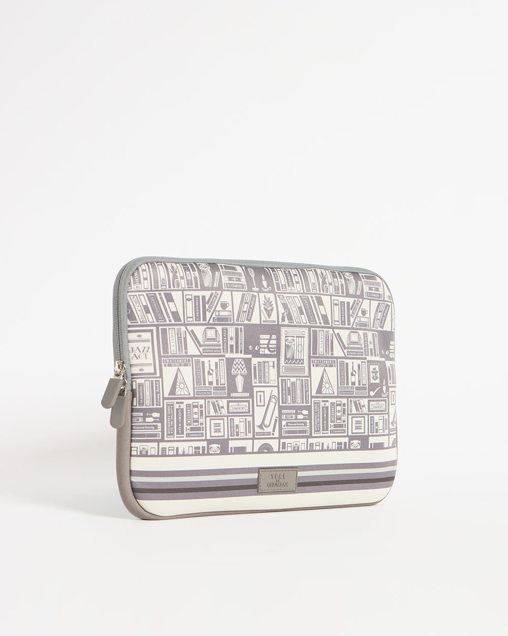 TEAL By Chumbak Welcome to Library Laptop Sleeve - 15inch