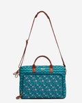 Ocean Chevron Laptop Bag