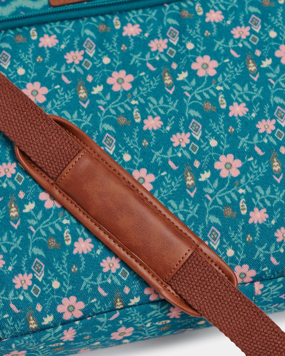 Ocean Chevron Laptop Bag