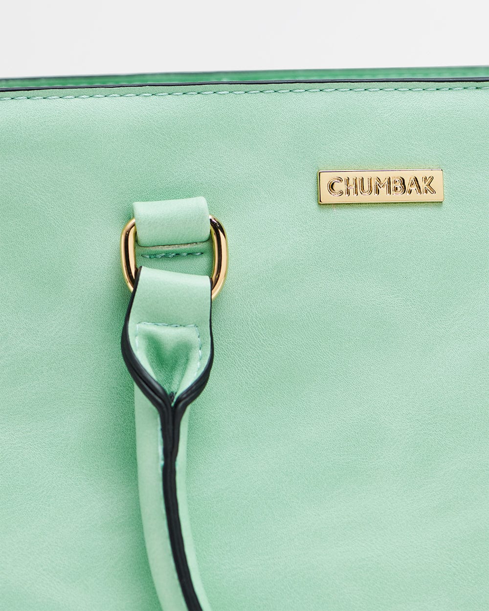 Neon Floral Hand Bag  - Neon Green