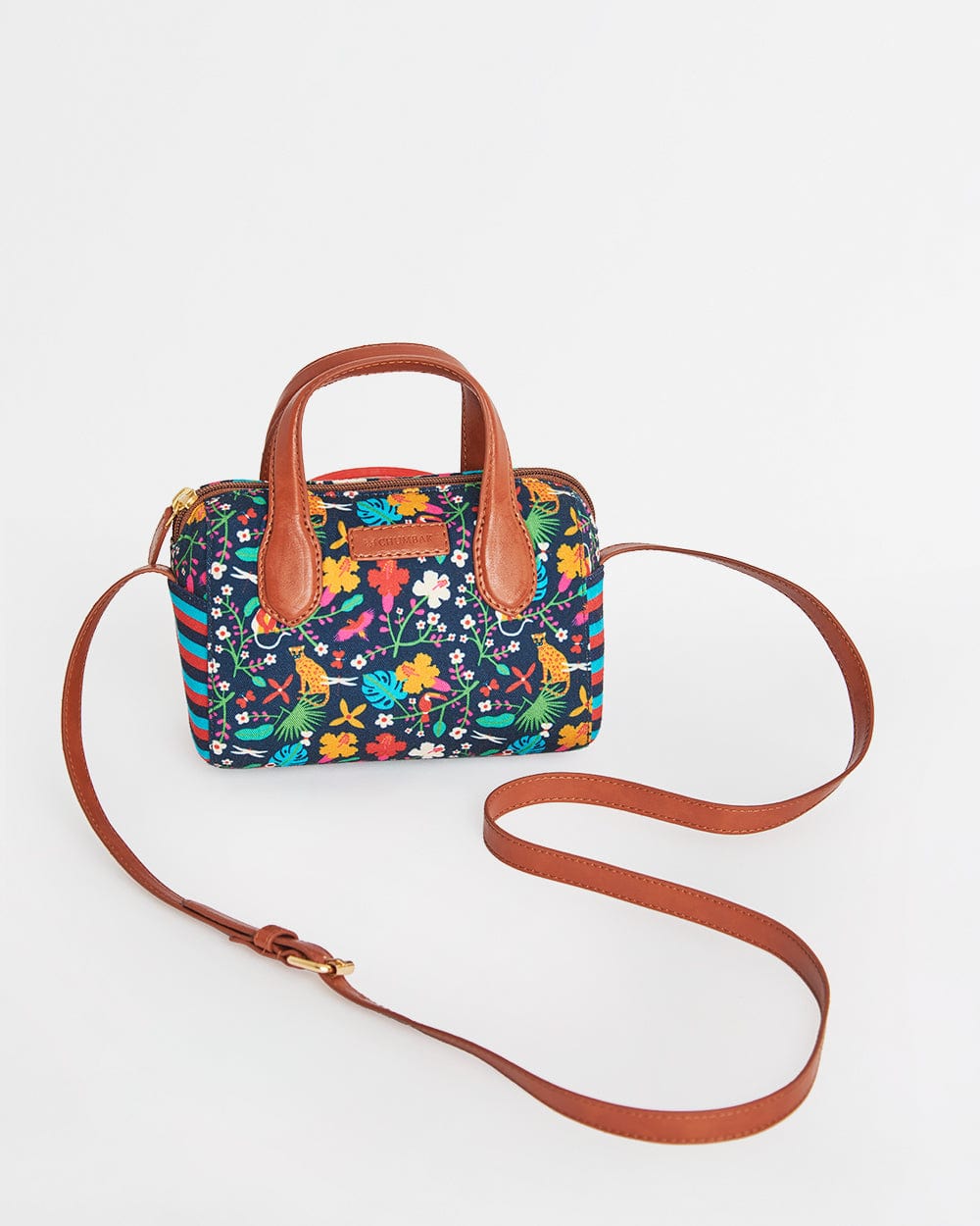 Madagascar Tales Sling bag-Navy