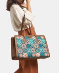 Teal by Chumbak | Moroccan Tiles Office Tote
