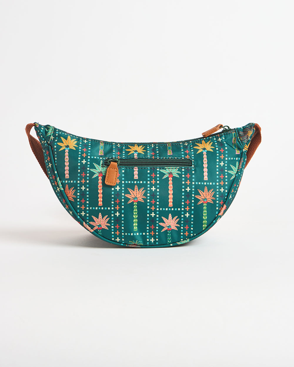 Trippy Half Moon Shoulder Bag - Palms | Digital Nomad