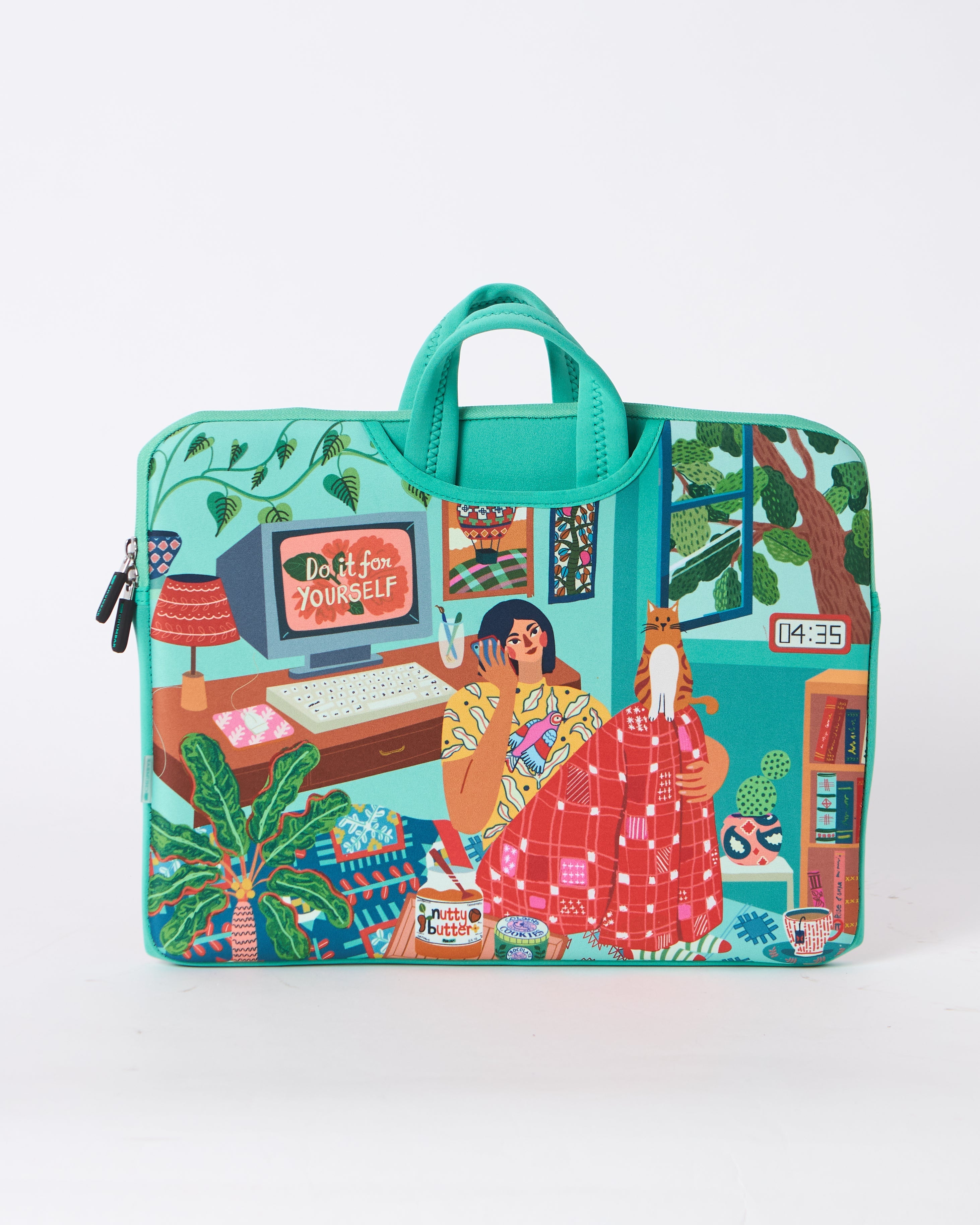 Slow Living Laptop Sleeve, 13"