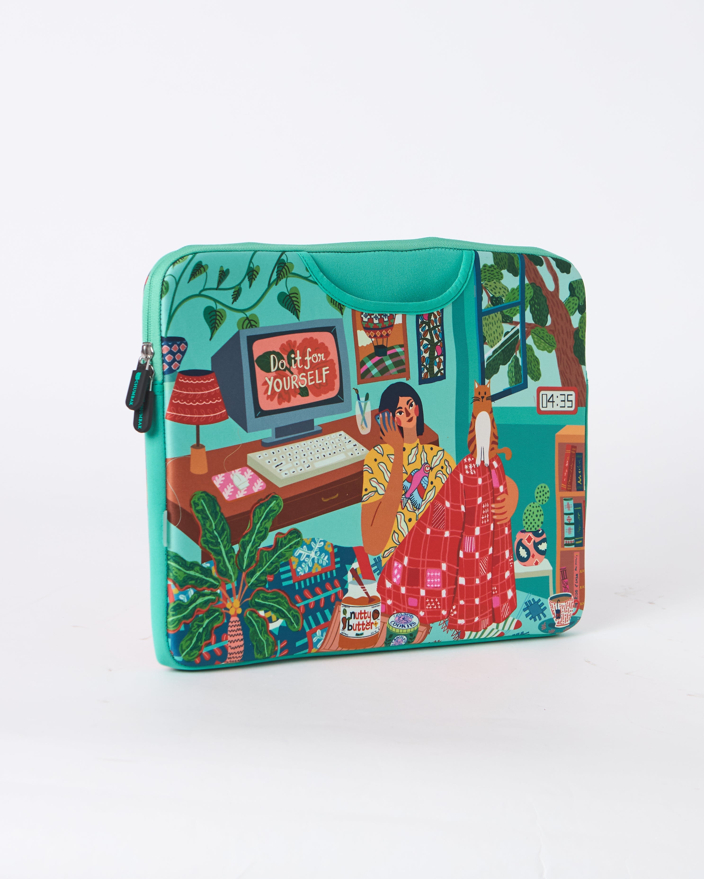 Slow Living Laptop Sleeve, 13"
