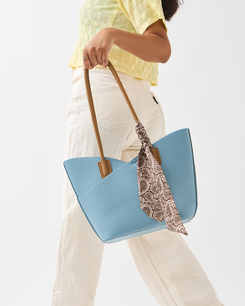 The Skies Tote & Sling Bag, Powder Blue