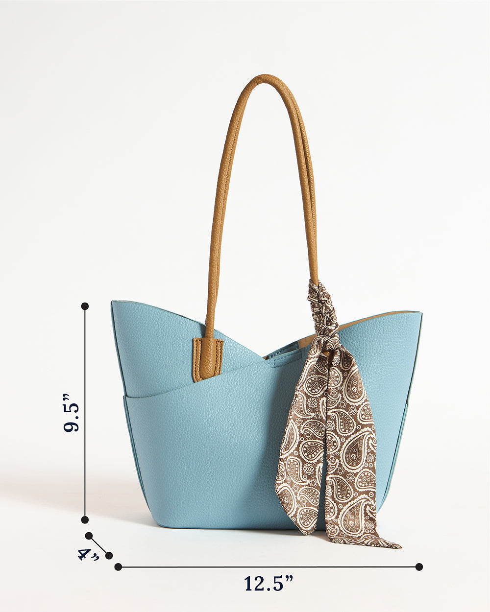 The Skies Tote & Sling Bag, Powder Blue