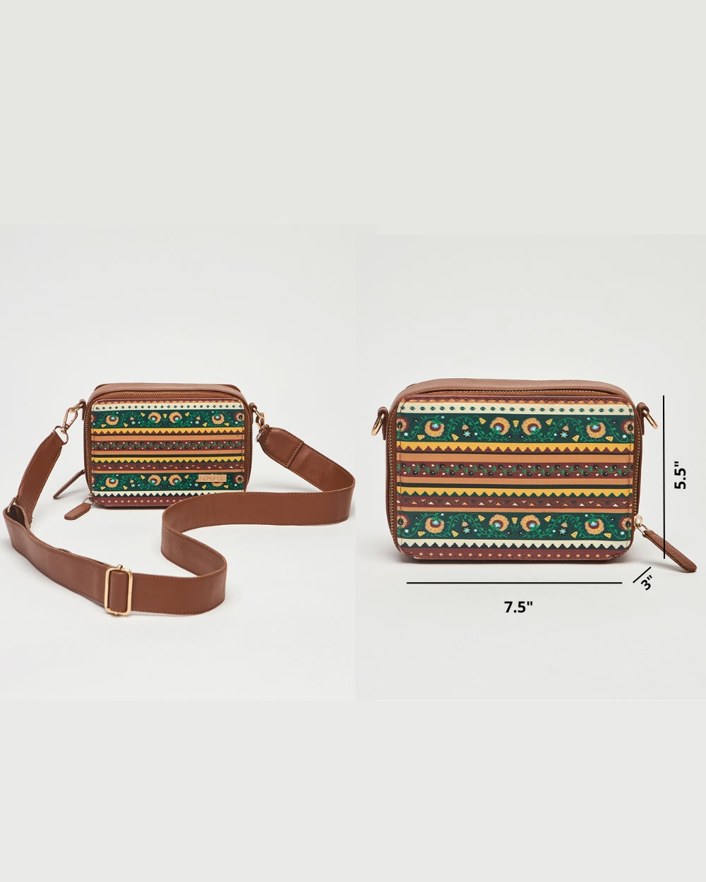 The Jaipur  Sling  - Floral | Digital Nomad