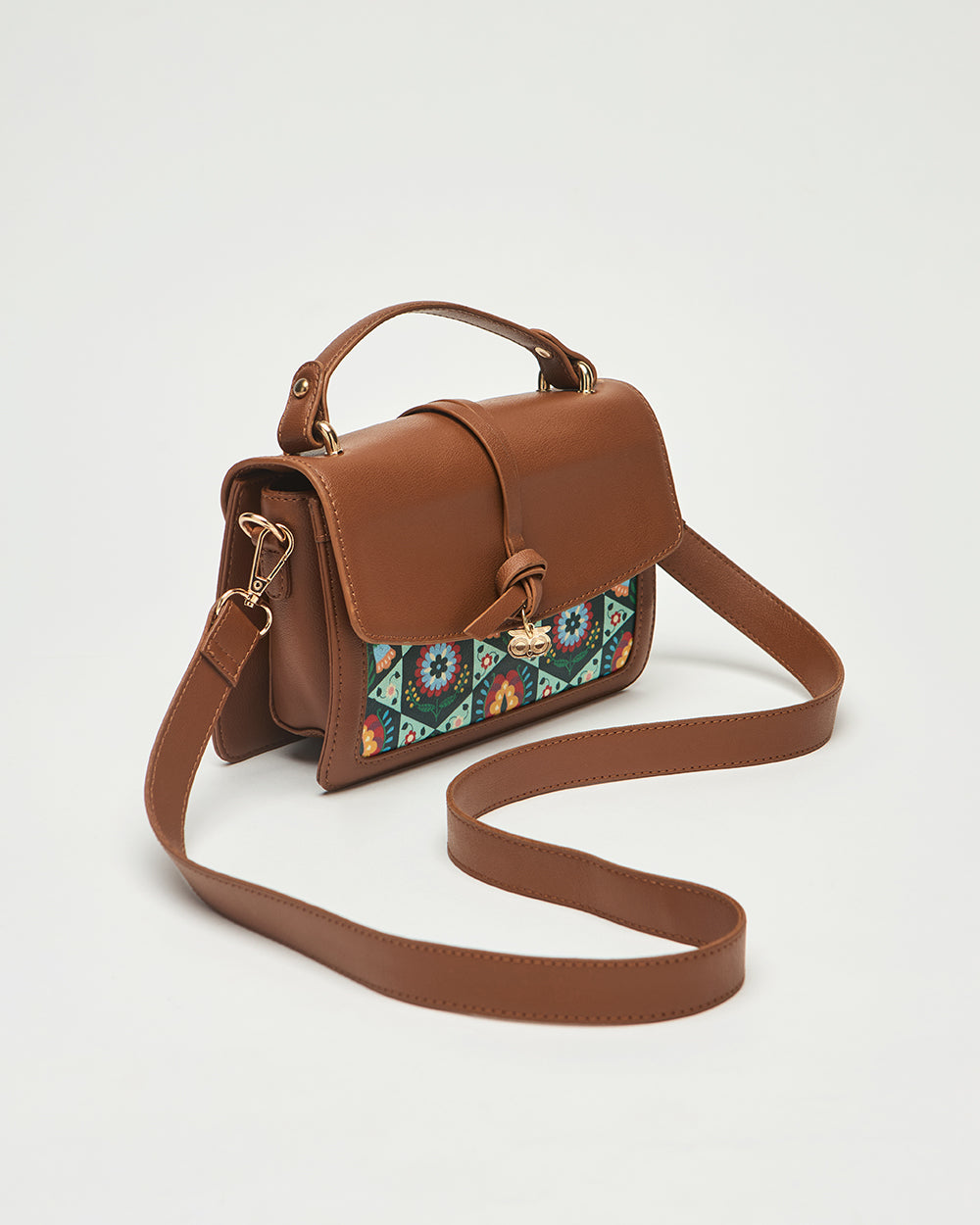 The London Satchel -  Floral | Digital Nomad