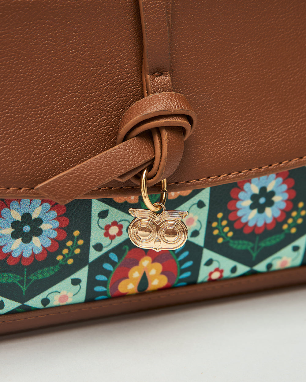 The London Satchel -  Floral | Digital Nomad