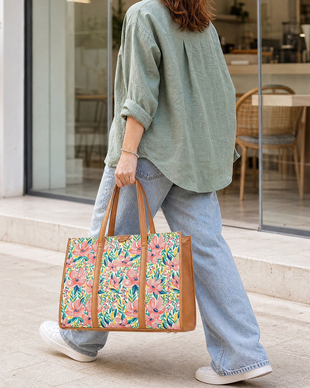 Teal by Chumbak Sunshine State Canvas Tote
